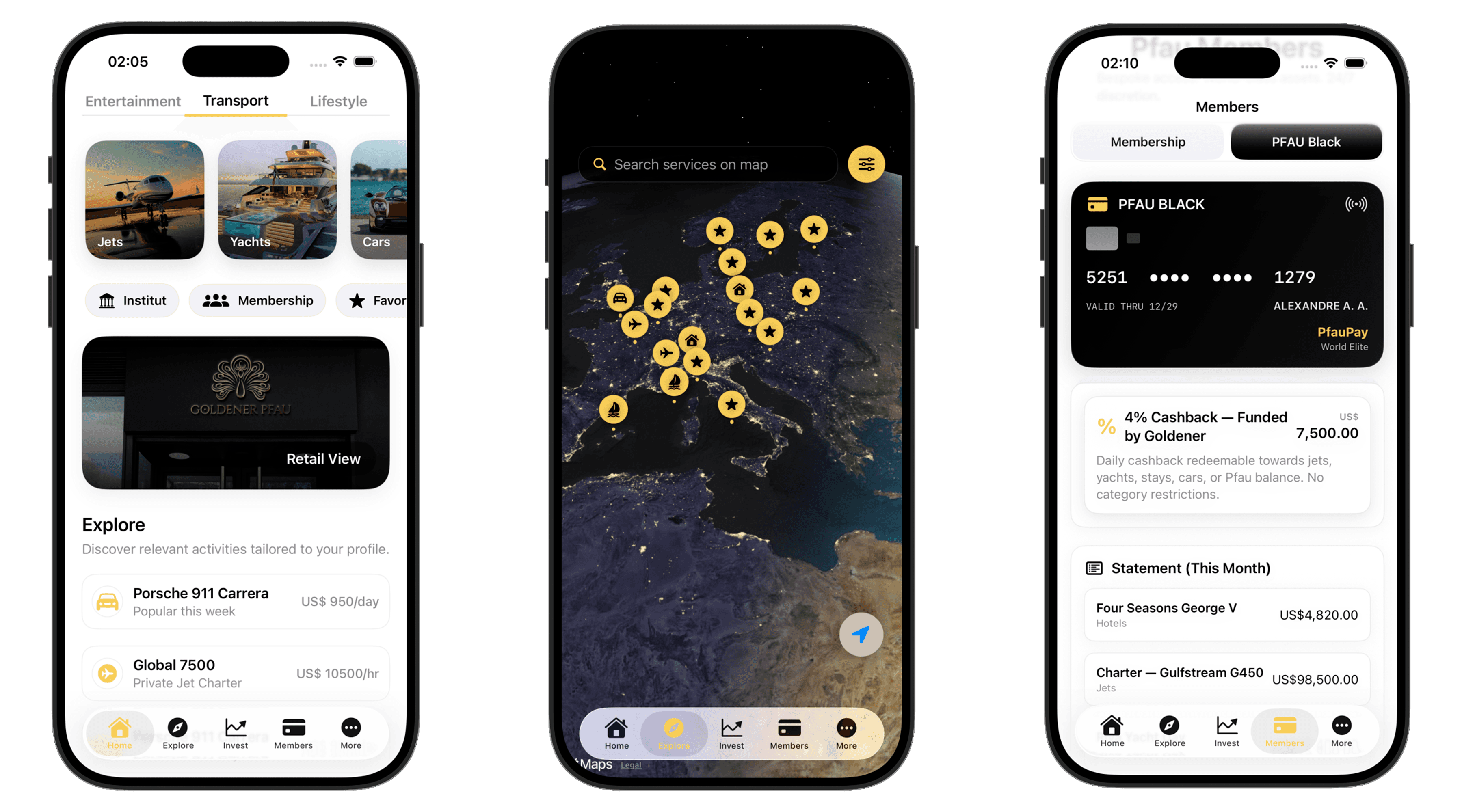 Goldener Pfau private platform preview one